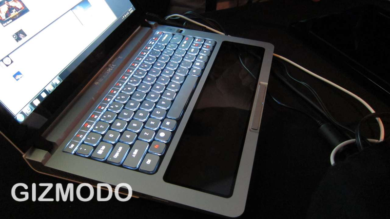 Illustration for article titled The Strangest Laptop I've Ever Seen